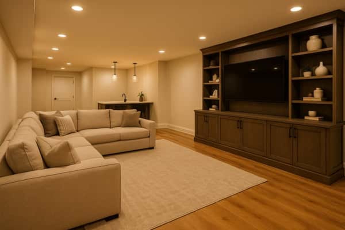 How much value does a finished basement add?