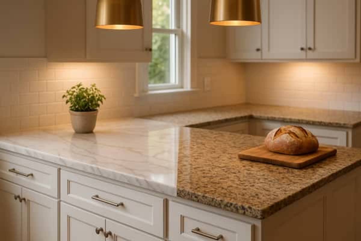 Quartzite vs granite