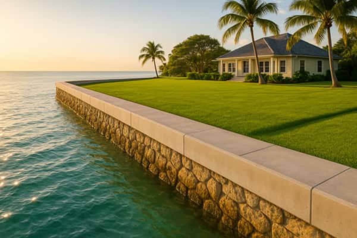 Sea wall cost