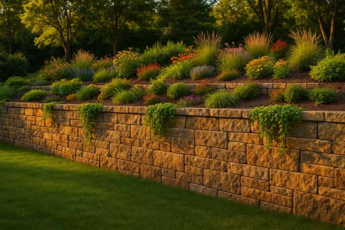 Stone retaining wall cost