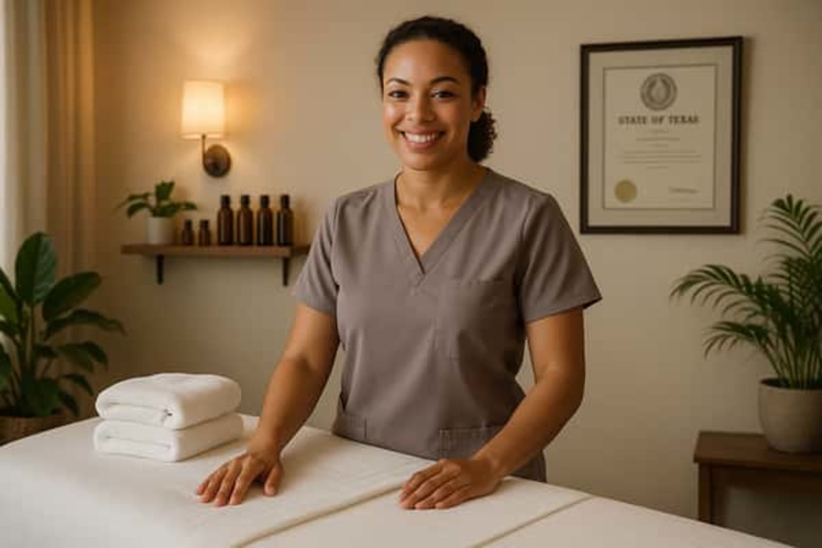 How to become a massage therapist in Texas
