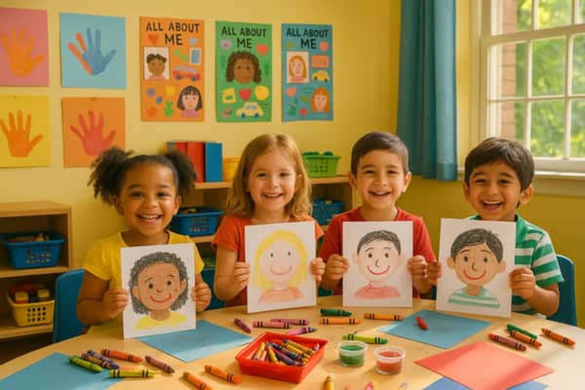 All About Me preschool activities