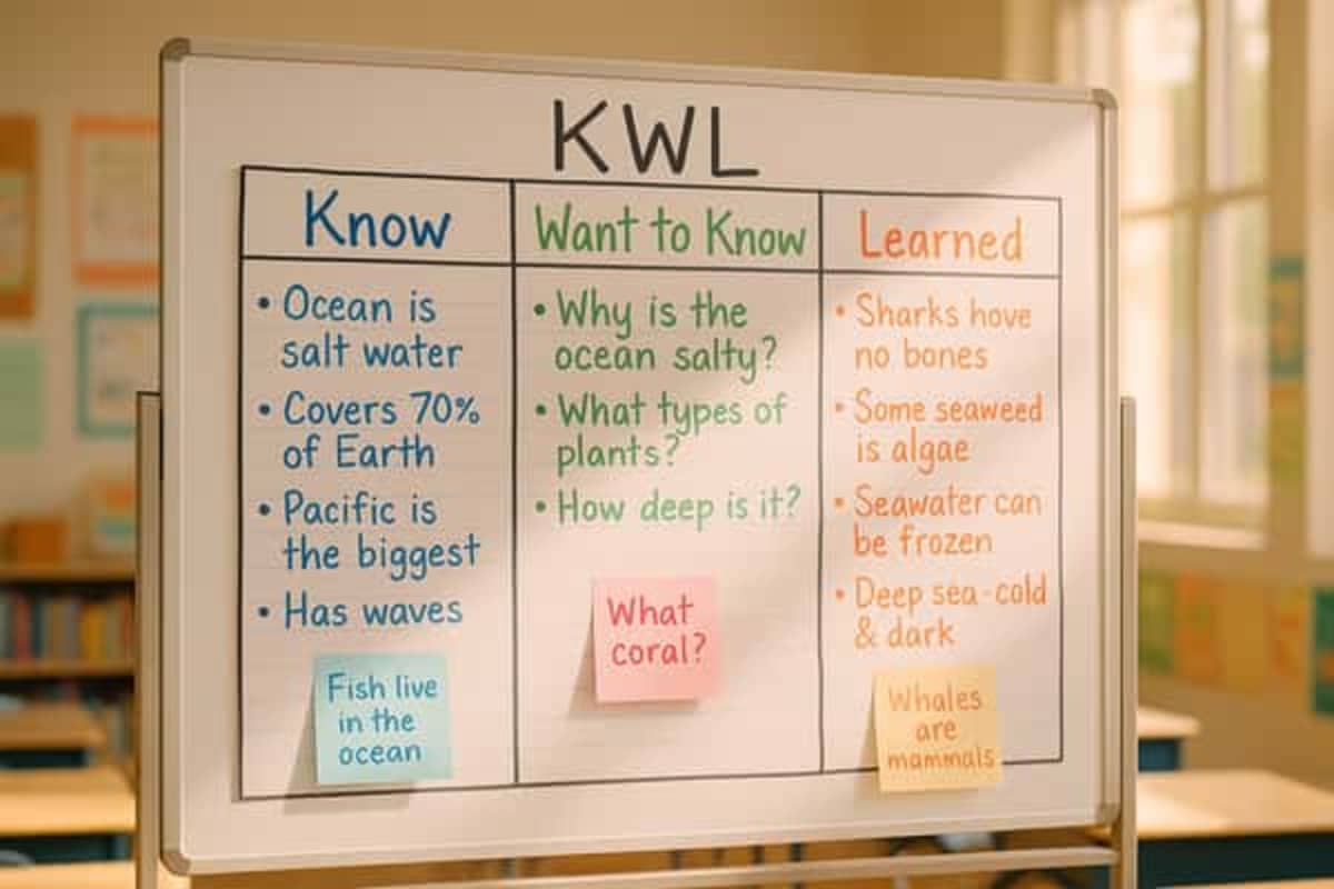 KWL chart