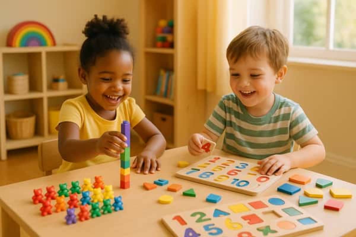 Math activities for preschoolers