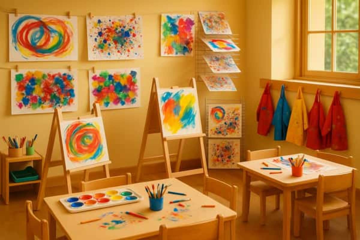 Process art (for preschool classrooms)