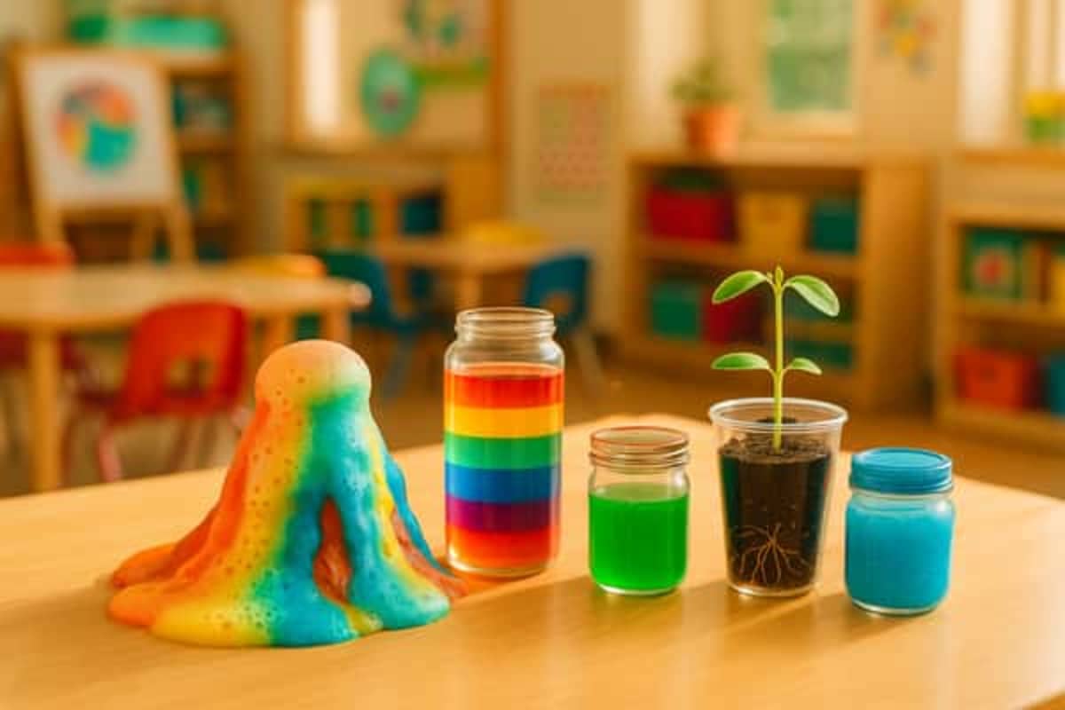 Science experiments for preschoolers
