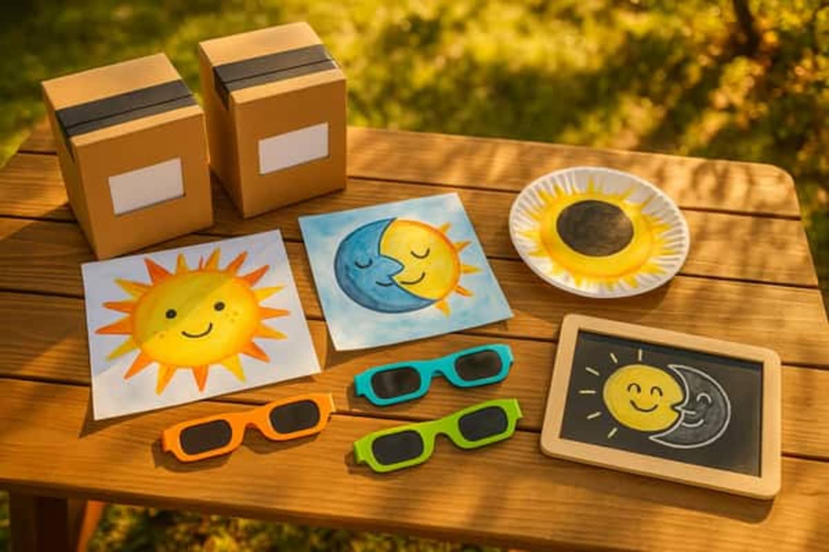Solar eclipse activities for kids