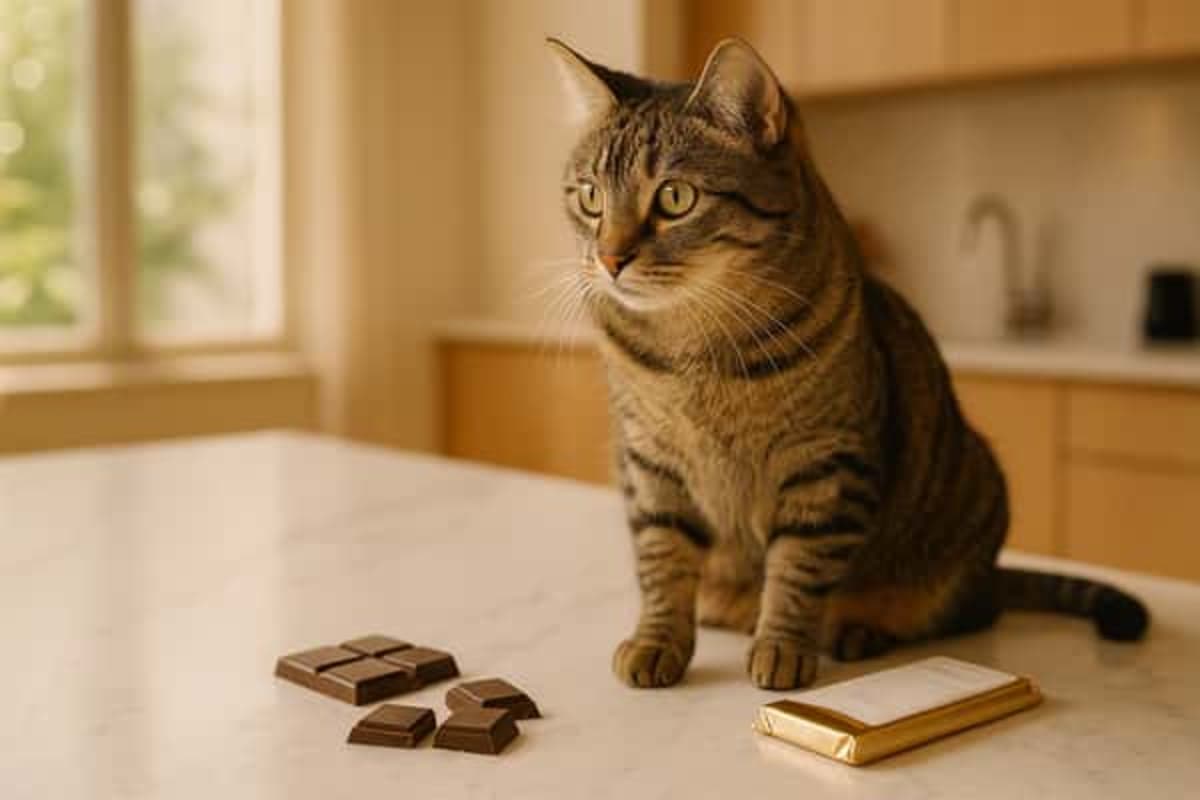 Can cats eat chocolate