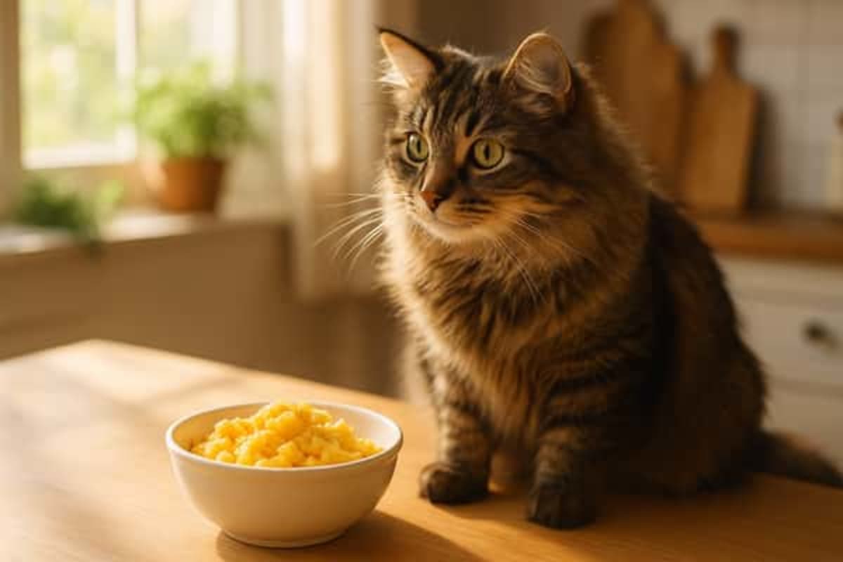 Can cats eat eggs