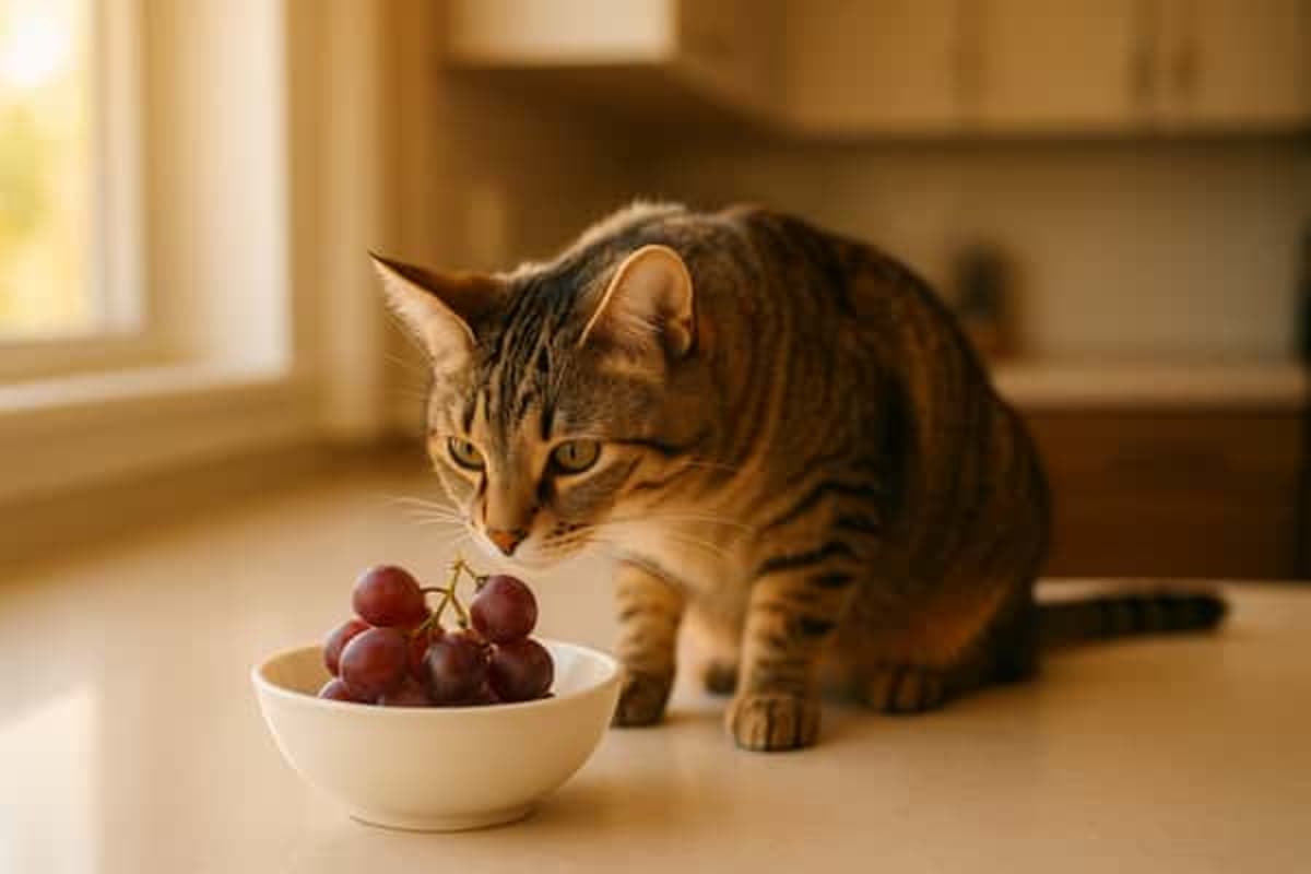 Can cats eat grapes