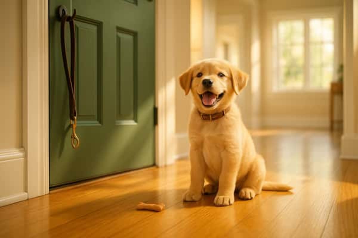 How long does it take to potty train a puppy?