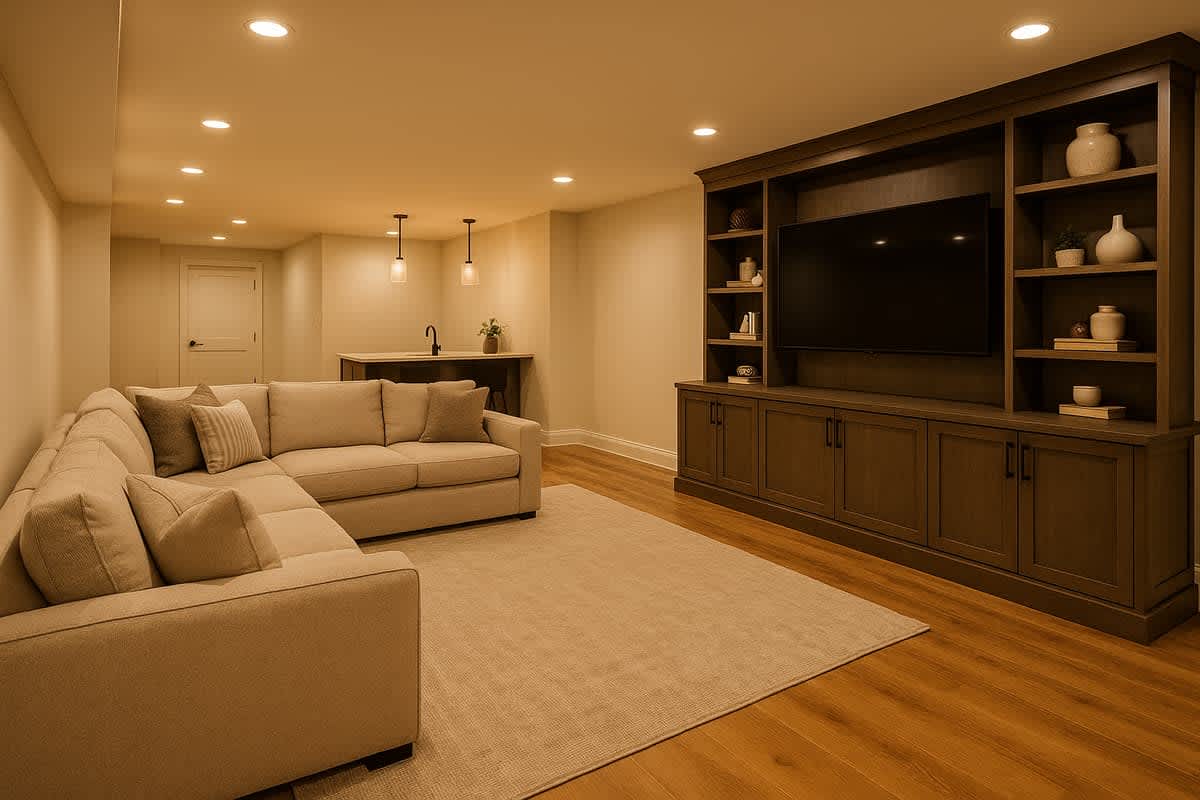 How much value does a finished basement add?