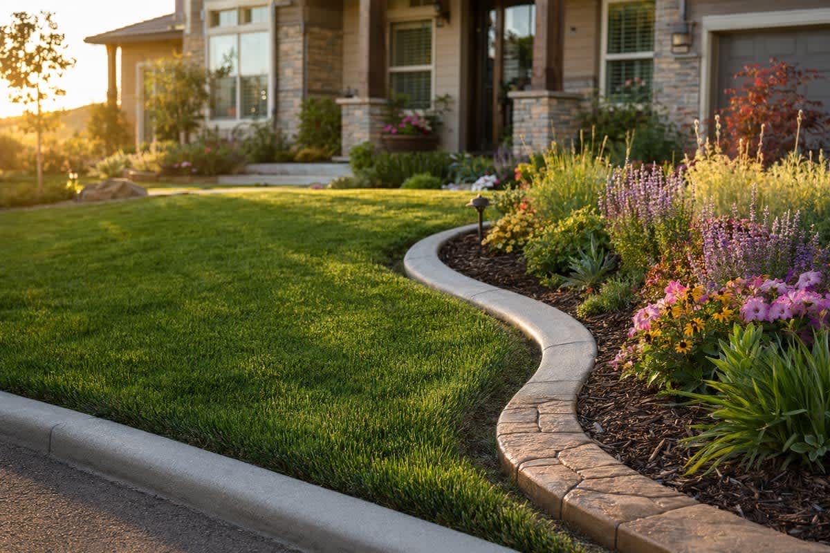 How much does landscape curbing cost?