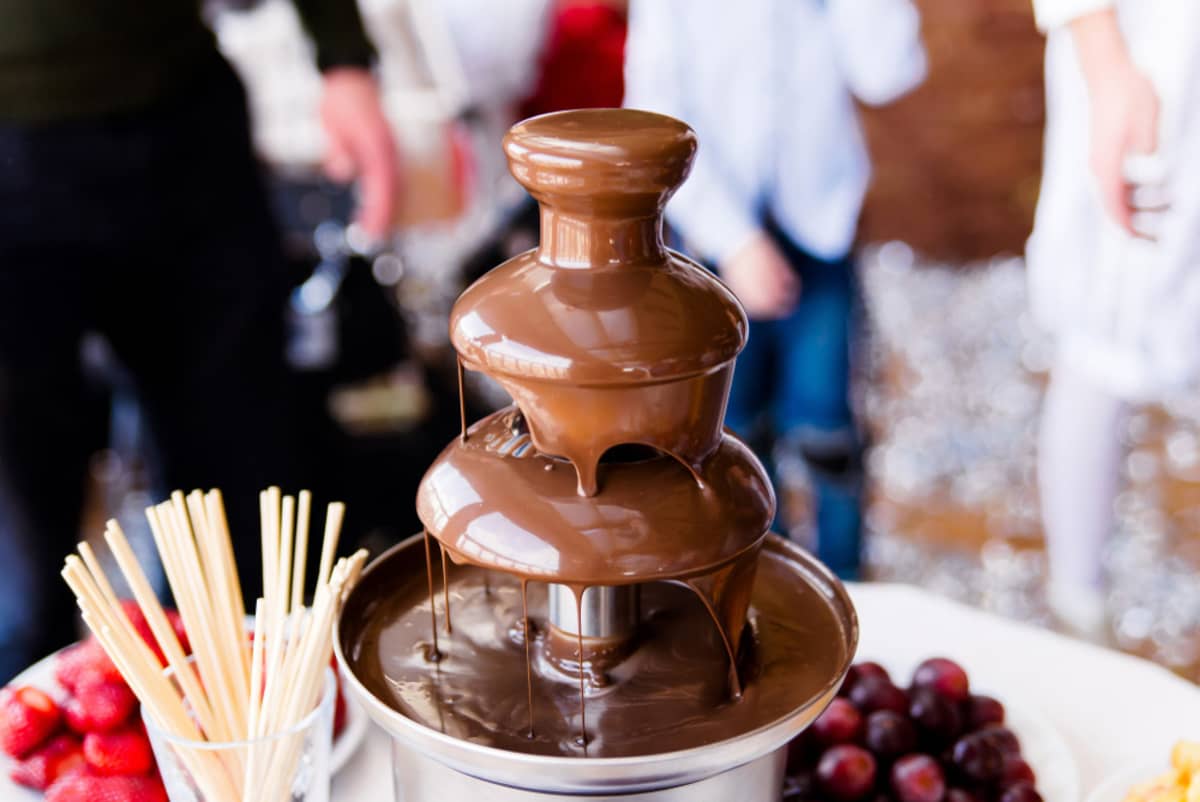 How much does a chocolate fountain rental cost?