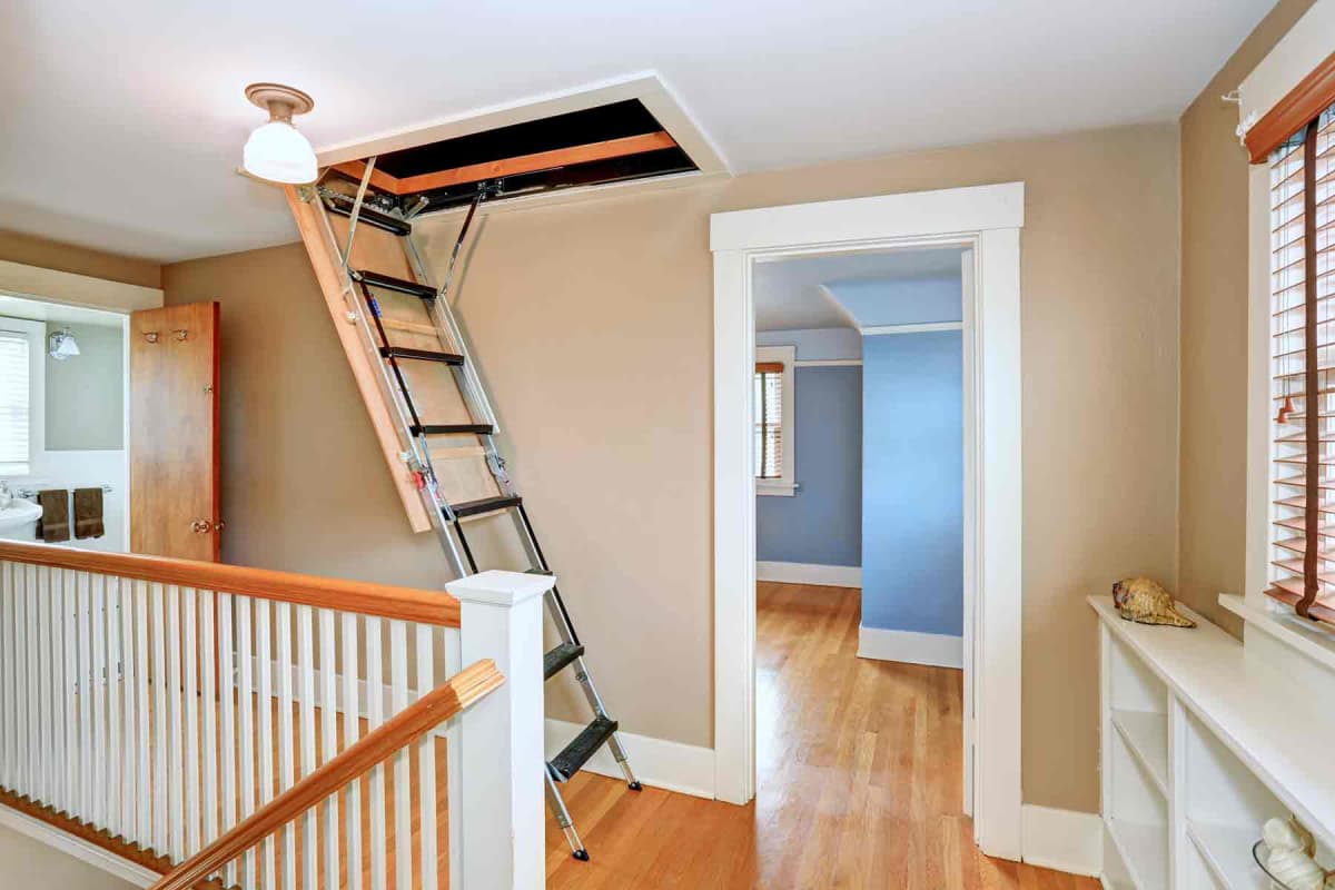 How much does attic ladder installation cost?