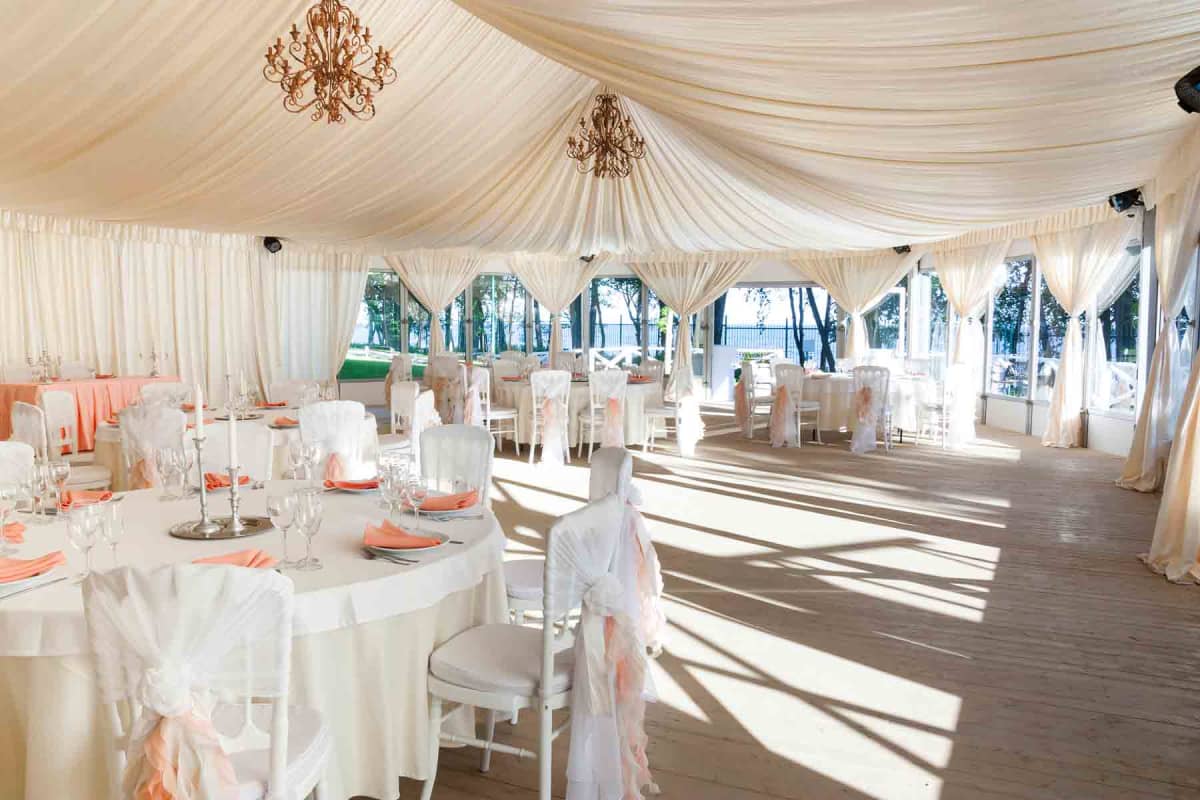 How much does a wedding tent rental cost?