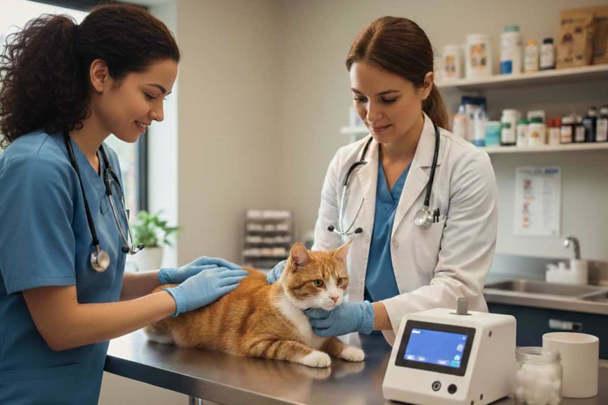 How much does a feline leukemia test cost?