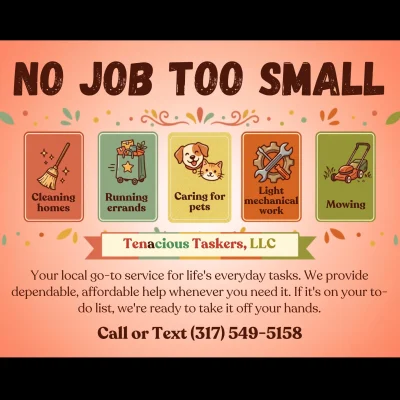 Tenacious Taskers, No Job To Small .LLC