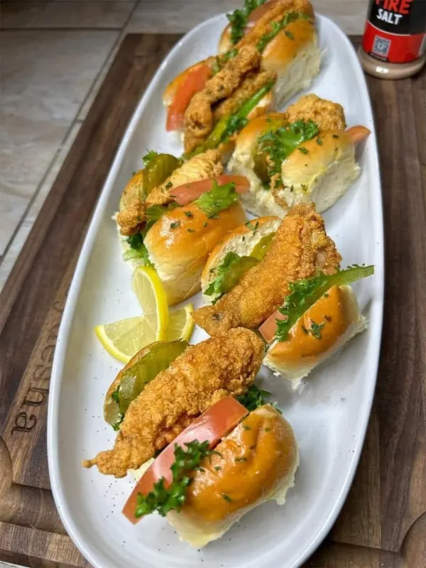 Catfish sliders 