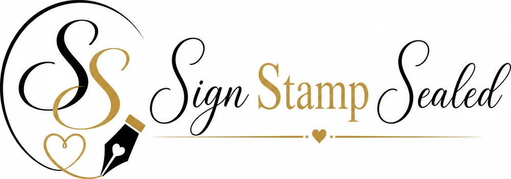 Sign Stamp Sealed 
