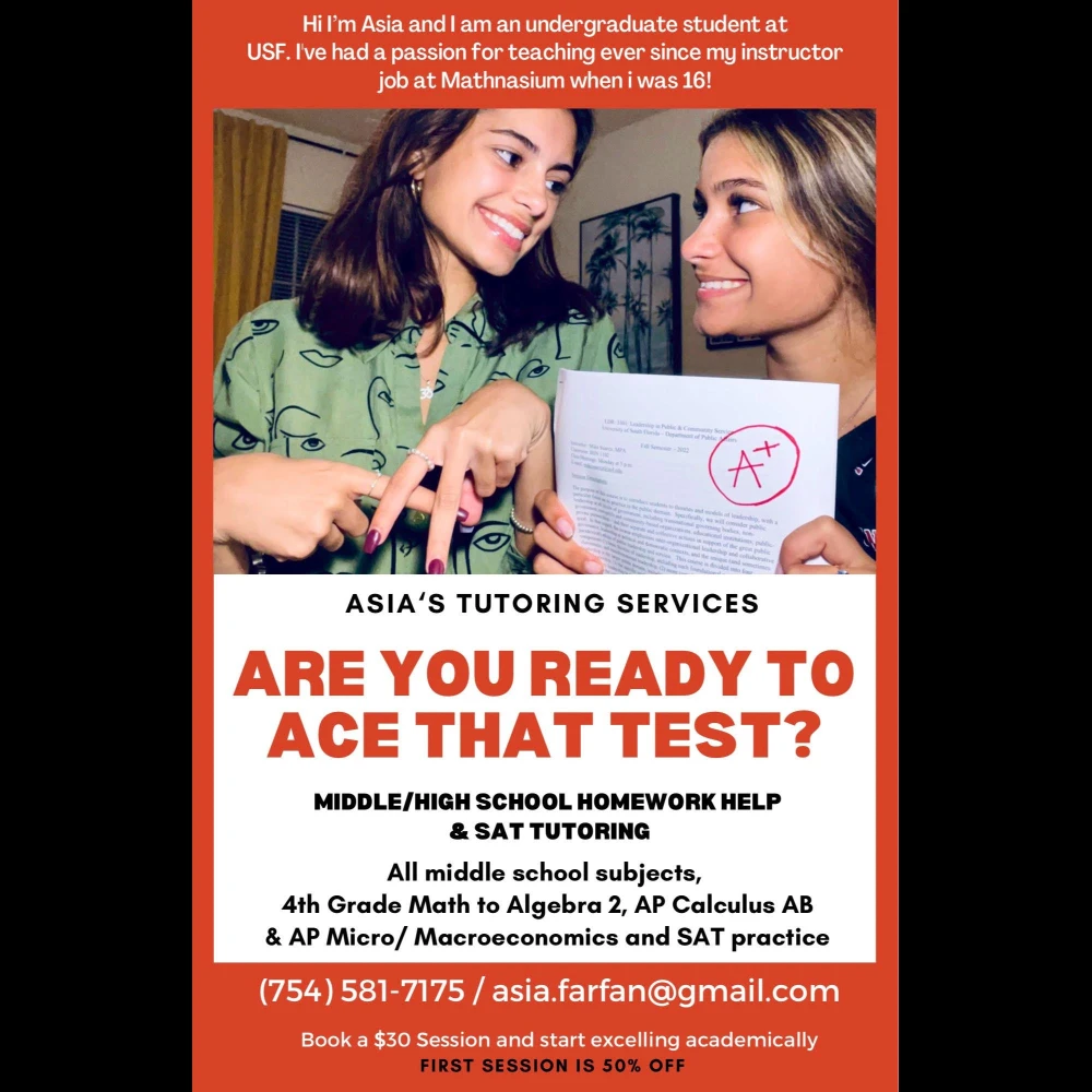 Asia's Tutoring Services
