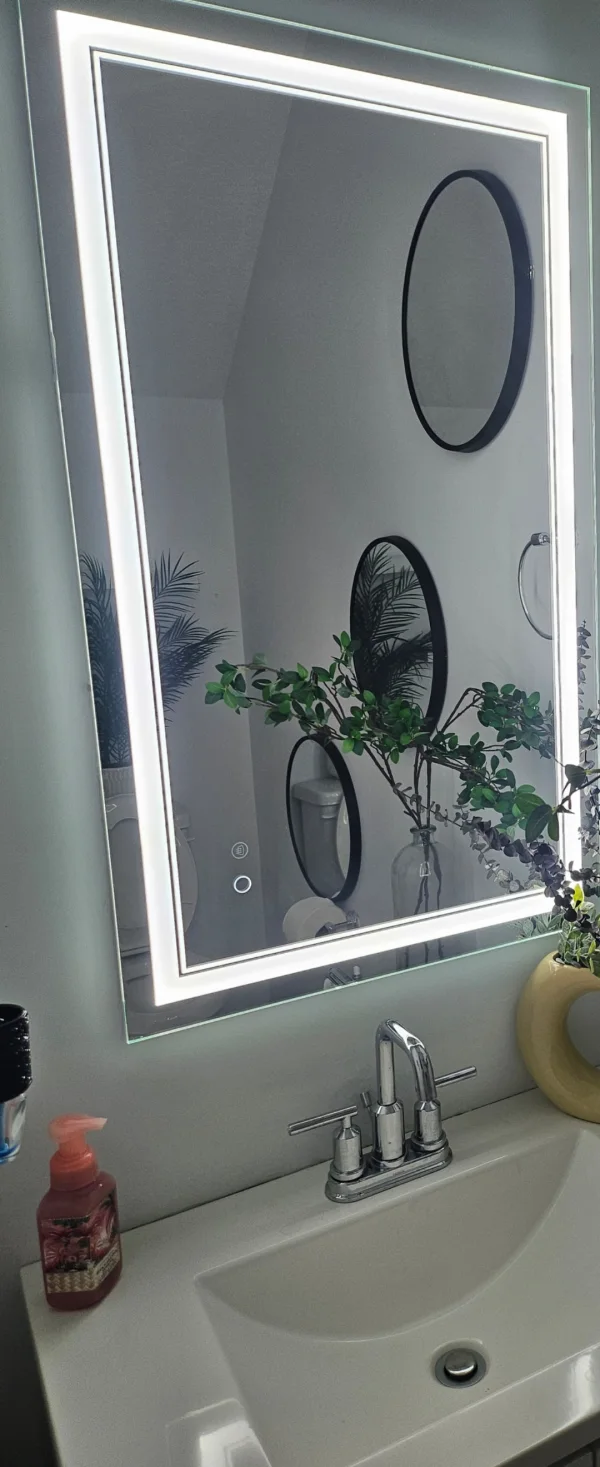 LED bathroom mirrors