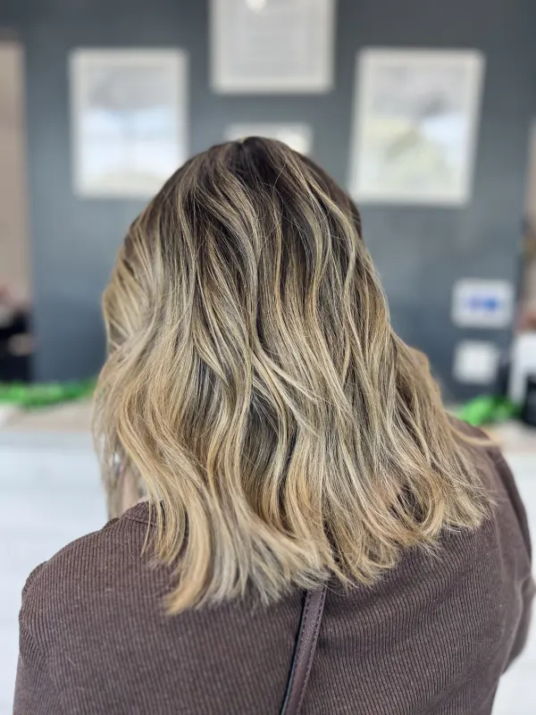 Blonde balayage 