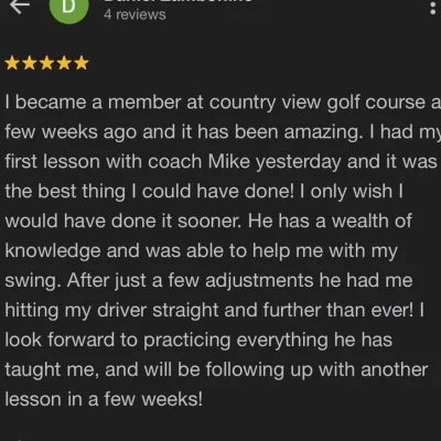 Coach’s Studio @Country View G.C.⛳️