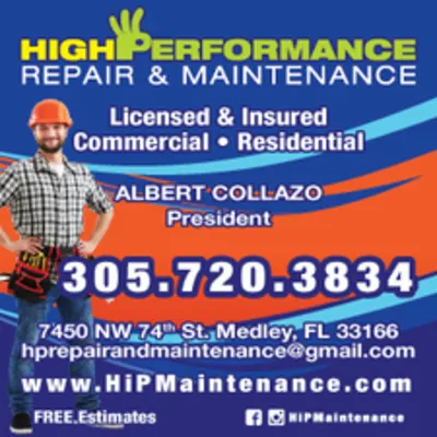 High Performance Repair & Maintenance, Inc.