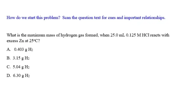 Example Problem