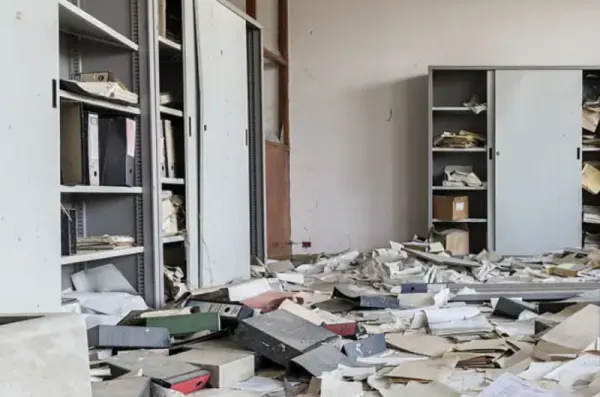 Commercial office cleanout
