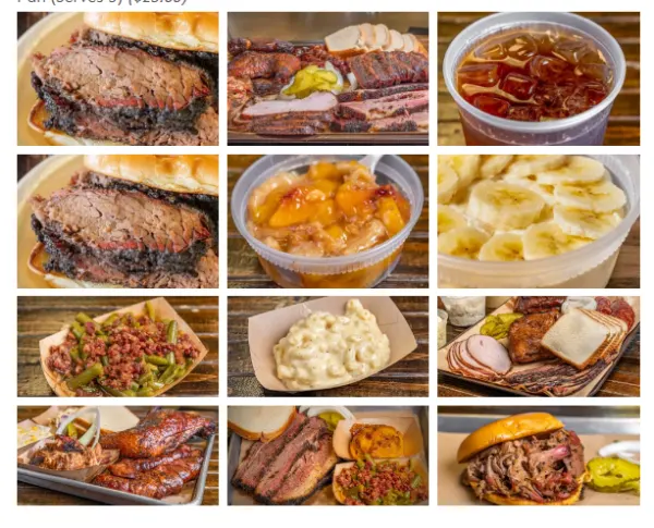 210 Catering Menu