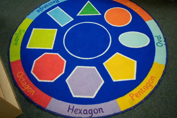 Colorful and education rooms