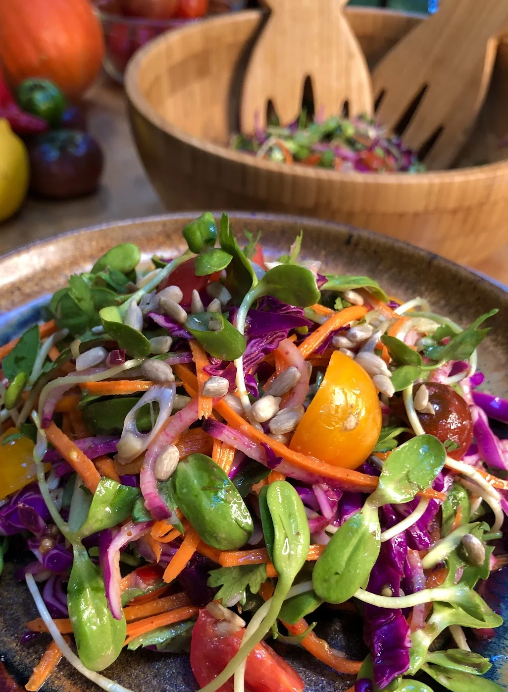 Sunflower Sprout Salad