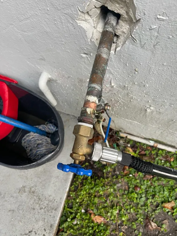 Hose Bib install