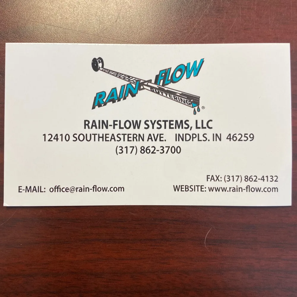 Rain-Flow Gutters