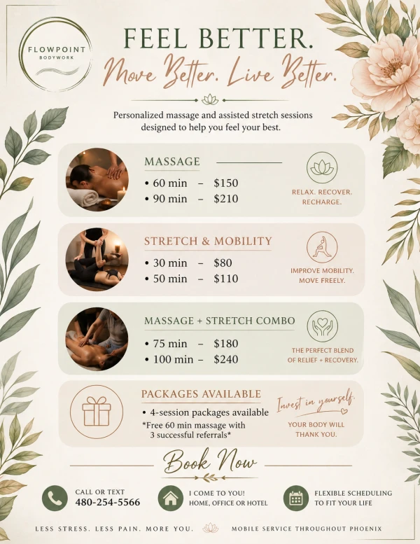 Rates and services