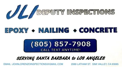 John Lorenzo Deputy Inspections