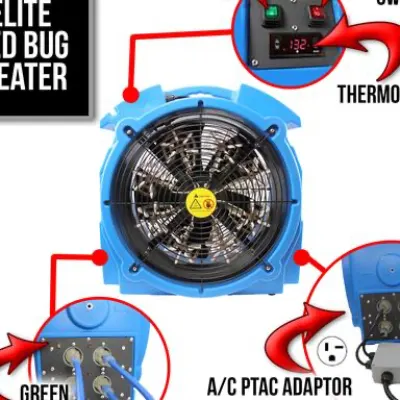 Mohican Bedbug Heater Rental