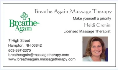 Breathe Again Massage Therapy