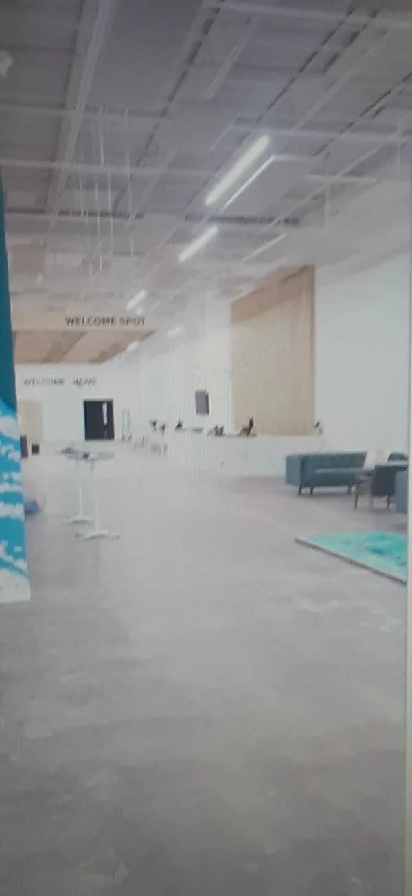 Installation drop ceiling