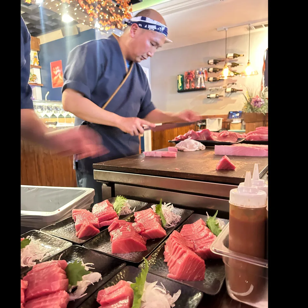 Kibo Japanese Cuisine & Whole Bluefin Cutting Show.