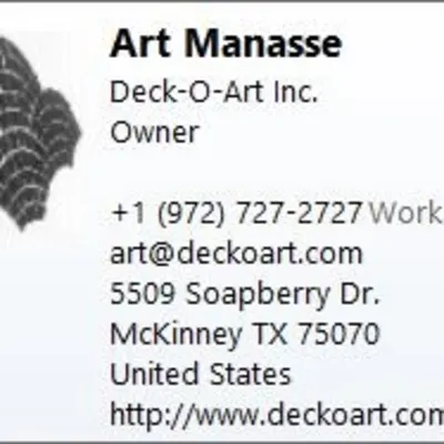 DECK-O-ART INC.