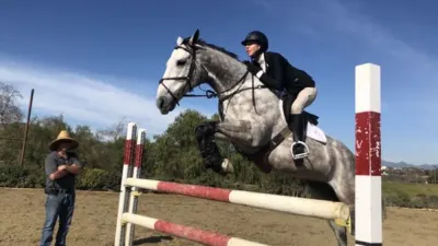 Kristie Kurtze Show Jumping