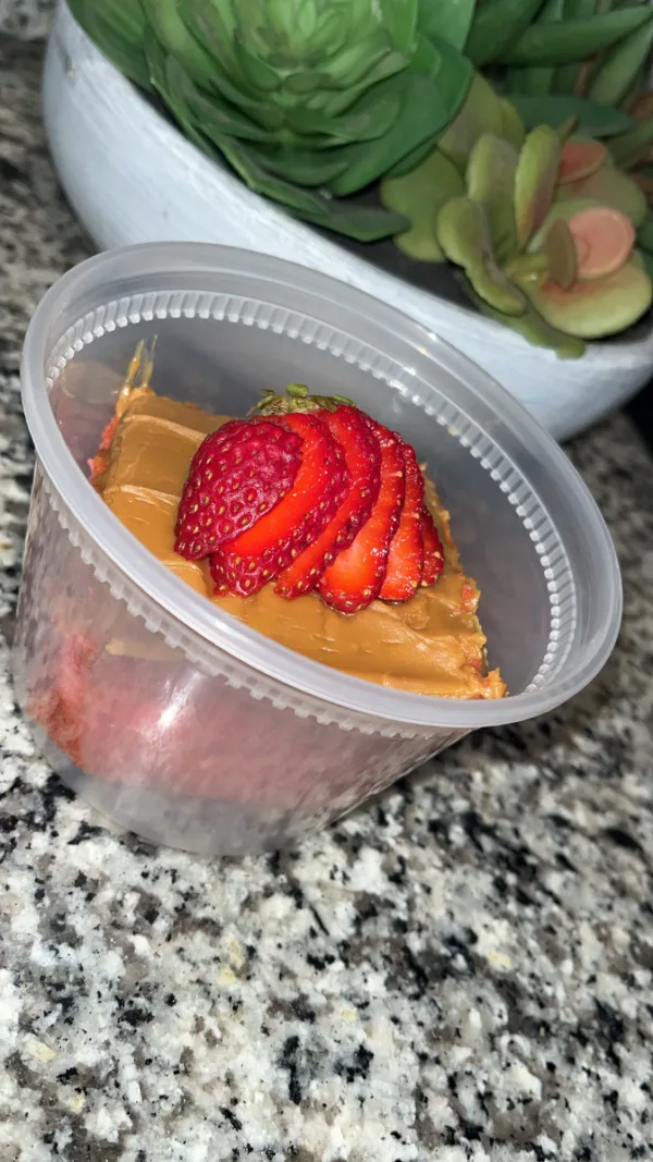 Strawberry Caramel Cake