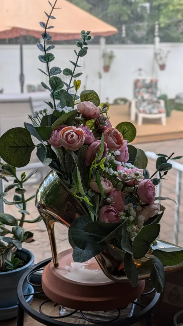 Flower Stiletto Centerpiece