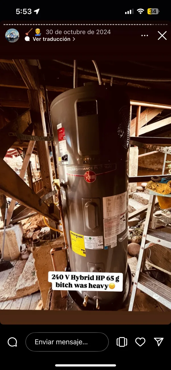Heat pump intsall unit