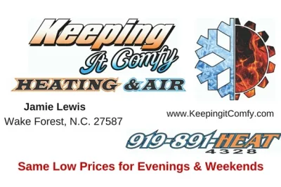 Keeping It Comfy Heating & Air LLC