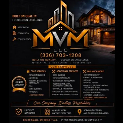 MVM CONSTRUCTION NC LLC