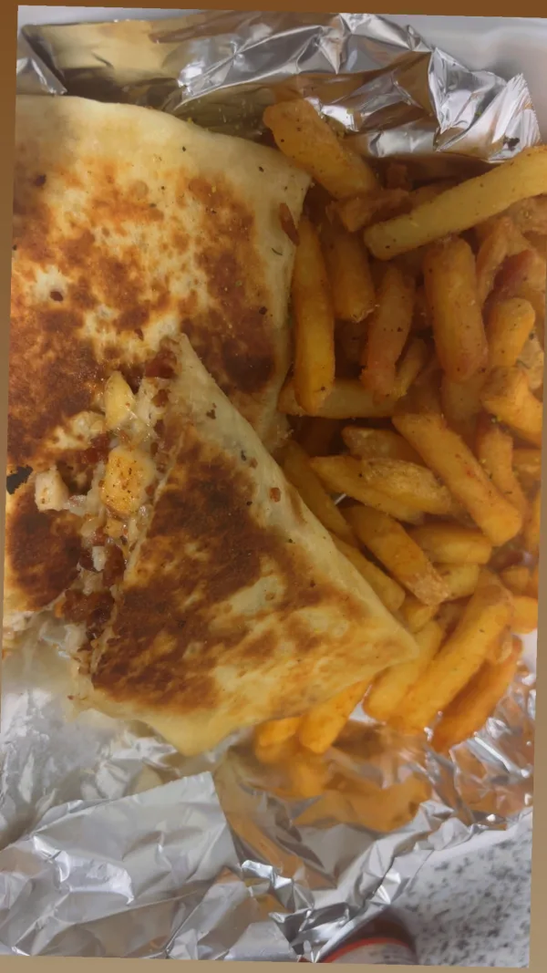 Chicken, bacon and ranch wrap